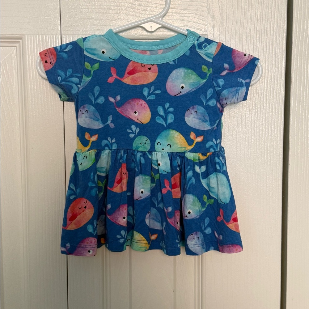 Birdie Bean Bamboo Baby Tunic/Dress (0-3 months)